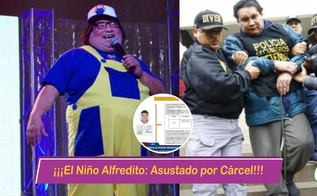 Alfredo Benavides (El Niño Alfredito) Podría ir a prisión por lavado